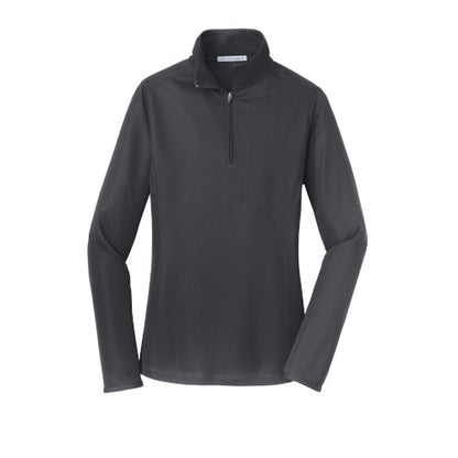 Custom Embroidered Port Authority® Ladies Pinpoint Mesh 1/2-Zip - L806