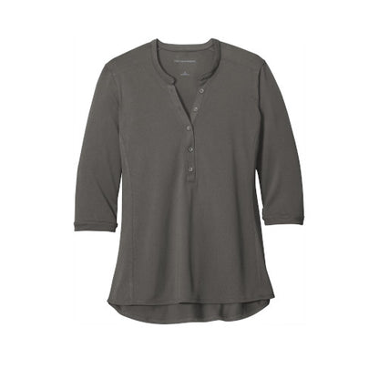 Custom Embroidered Port Authority ® Ladies UV Choice Pique Henley - LK750