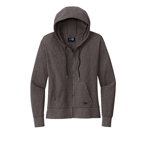 Custom Embroidered New Era® Ladies Thermal Full-Zip Hoodie - LNEA141