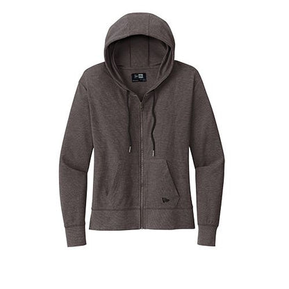 Custom Embroidered New Era® Ladies Thermal Full-Zip Hoodie - LNEA141