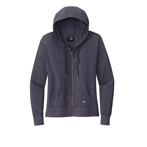 Custom Embroidered New Era® Ladies Thermal Full-Zip Hoodie - LNEA141