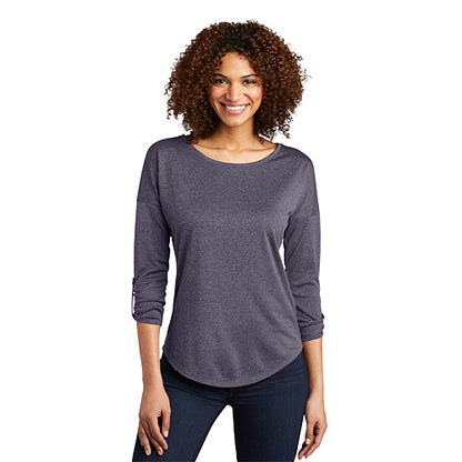 Custom Embroidered OGIO® Ladies Gravitate Scoop 3/4-Sleeve - LOG141
