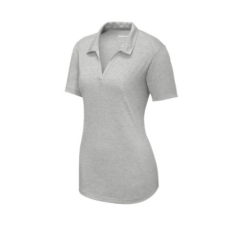 Custom Embroidered Sport-Tek ® Ladies PosiCharge ® Tri-Blend Wicking Polo - LST405