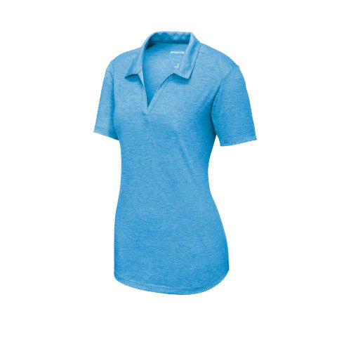Custom Embroidered Sport-Tek ® Ladies PosiCharge ® Tri-Blend Wicking Polo - LST405