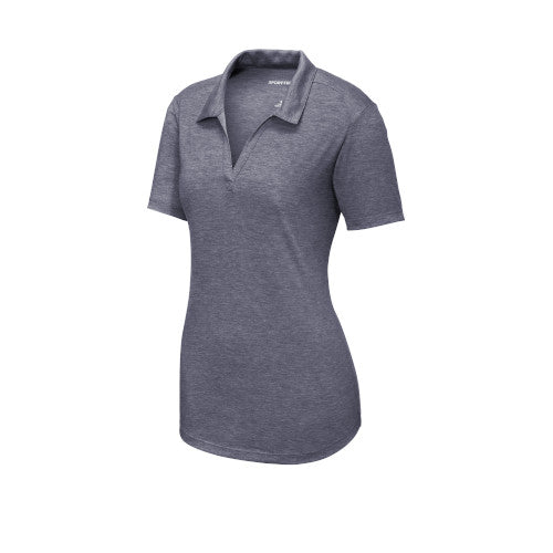 Custom Embroidered Sport-Tek ® Ladies PosiCharge ® Tri-Blend Wicking Polo - LST405