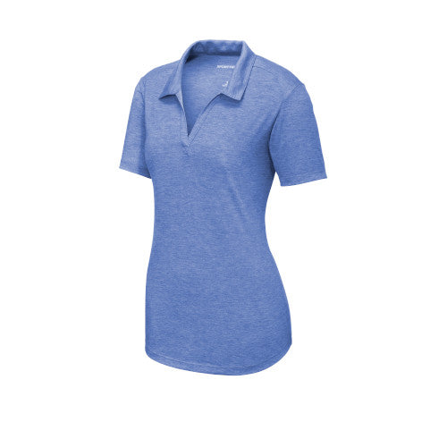 Custom Embroidered Sport-Tek ® Ladies PosiCharge ® Tri-Blend Wicking Polo - LST405