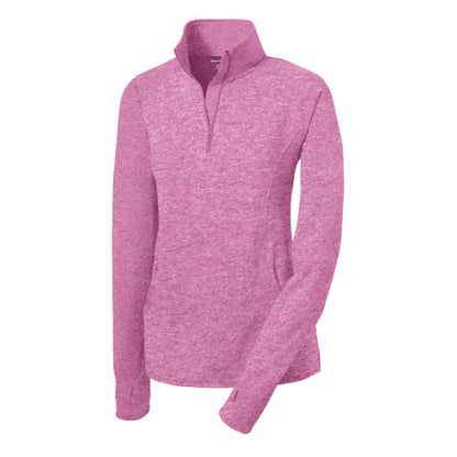 Custom Embroidered Sport-Tek® Ladies Sport-Wick® Stretch 1/2-Zip Pullover - LST850