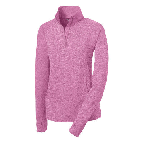 Custom Embroidered Sport-Tek® Ladies Sport-Wick® Stretch 1/2-Zip Pullover - LST850