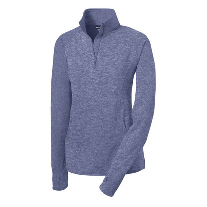 Custom Embroidered Sport-Tek® Ladies Sport-Wick® Stretch 1/2-Zip Pullover - LST850