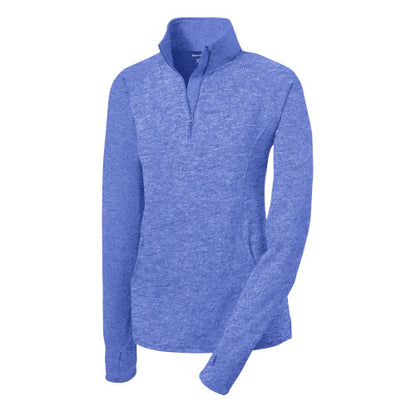 Custom Embroidered Sport-Tek® Ladies Sport-Wick® Stretch 1/2-Zip Pullover - LST850