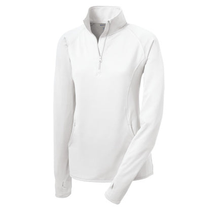 Custom Embroidered Sport-Tek® Ladies Sport-Wick® Stretch 1/2-Zip Pullover - LST850