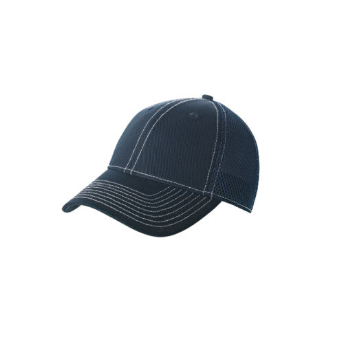 Custom Embroidered New Era® - Stretch Mesh Contrast Stitch Cap