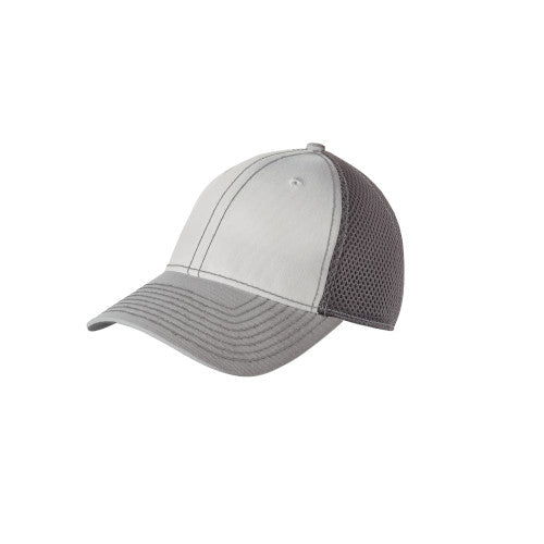 Custom Embroidered New Era® - Stretch Mesh Contrast Stitch Cap