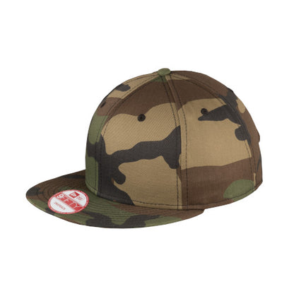 Custom Embroidered New Era® - Flat Bill Snapback Cap - NE400