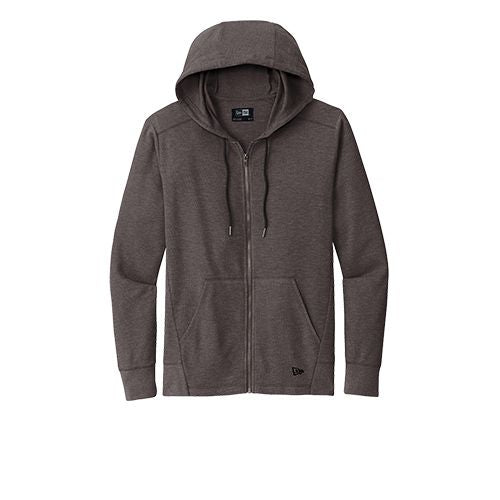 Custom Embroidered New Era® Thermal Full-Zip Hoodie - NEA141