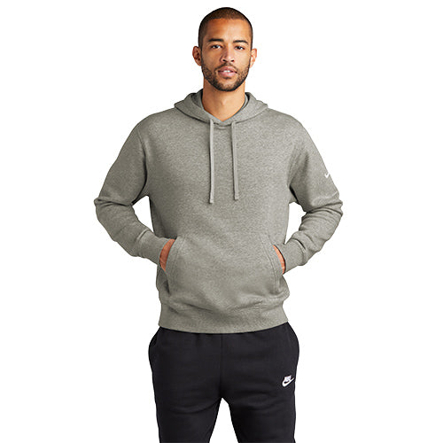 Custom Embroidered Nike Club Fleece Sleeve Swoosh Pullover Hoodie - NKDR1499