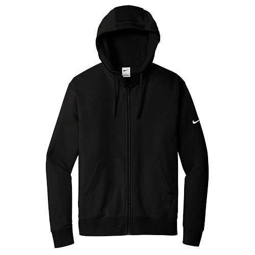 Custom Embroidered Nike Club Fleece Sleeve Swoosh Full-Zip Hoodie - NKDR1513