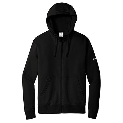 Custom Embroidered Nike Club Fleece Sleeve Swoosh Full-Zip Hoodie - NKDR1513