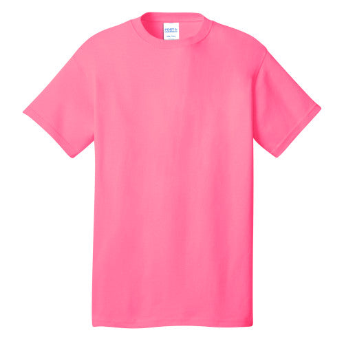 Custom Embroidered Port & Company® Core Cotton Tee -  PC54