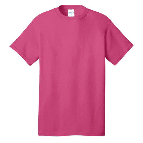 Custom Embroidered Port & Company® Core Cotton Tee -  PC54