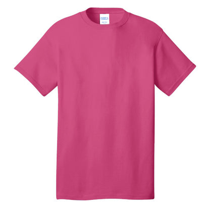 Custom Embroidered Port & Company® Core Cotton Tee -  PC54