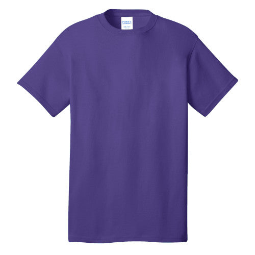 Custom Embroidered Port & Company® Core Cotton Tee -  PC54