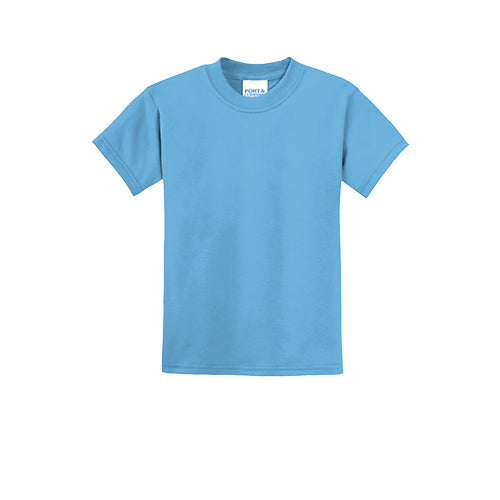 Custom Embroidered Port & Company® Youth Core Blend Tee - PC55Y