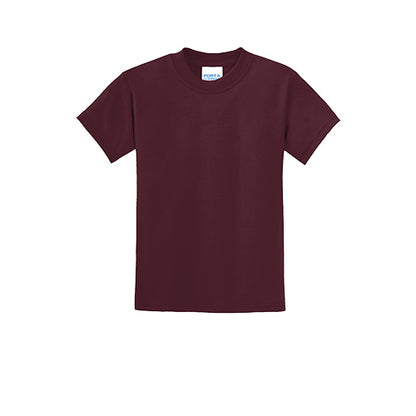 Custom Embroidered Port & Company® Youth Core Blend Tee - PC55Y
