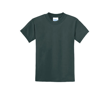 Custom Embroidered Port & Company® Youth Core Blend Tee - PC55Y
