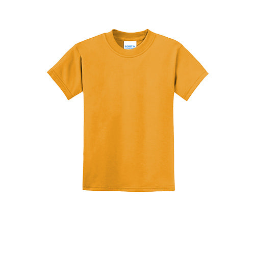 Custom Embroidered Port & Company® Youth Core Blend Tee - PC55Y