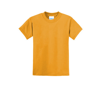Custom Embroidered Port & Company® Youth Core Blend Tee - PC55Y