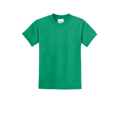 Custom Embroidered Port & Company® Youth Core Blend Tee - PC55Y