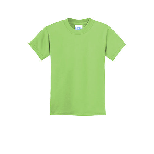 Custom Embroidered Port & Company® Youth Core Blend Tee - PC55Y