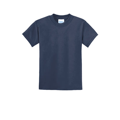 Custom Embroidered Port & Company® Youth Core Blend Tee - PC55Y
