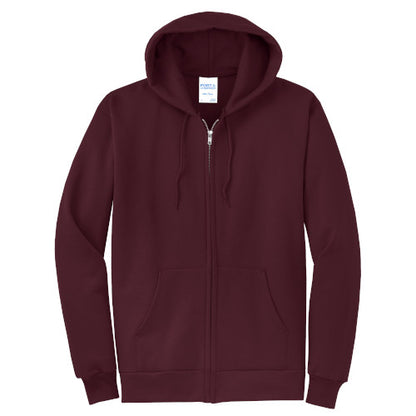 Custom Embroidered Core Fleece Full-Zip Hooded Sweatshirt - PC78ZH