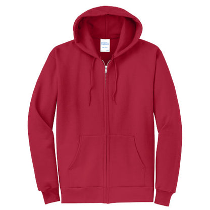 Custom Embroidered Core Fleece Full-Zip Hooded Sweatshirt - PC78ZH