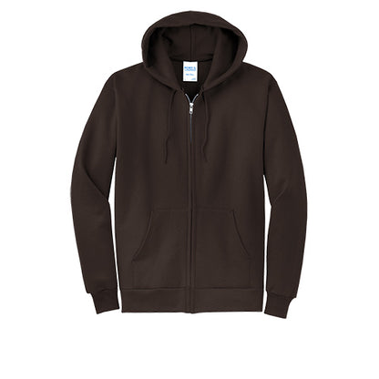 Custom Embroidered Core Fleece Full-Zip Hooded Sweatshirt - PC78ZH
