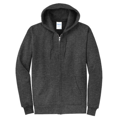 Custom Embroidered Core Fleece Full-Zip Hooded Sweatshirt - PC78ZH