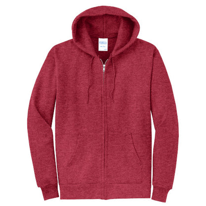 Custom Embroidered Core Fleece Full-Zip Hooded Sweatshirt - PC78ZH