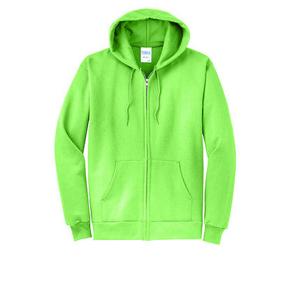 Custom Embroidered Core Fleece Full-Zip Hooded Sweatshirt - PC78ZH