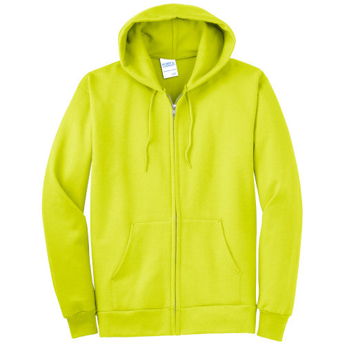 Custom Embroidered Port & Company® Essential Fleece Full-Zip Hooded Sweatshirt - PC90ZH