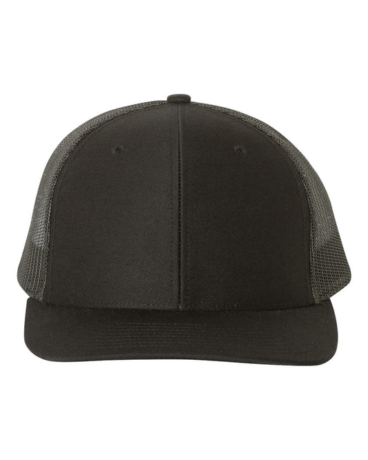 Custom Embroidered Richardson Adjustable Snapback Trucker Cap - 112