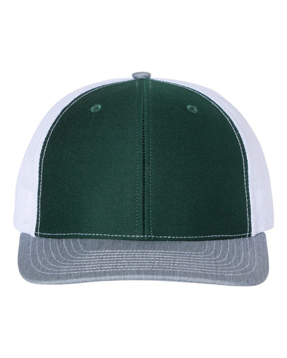 Custom Embroidered Richardson Adjustable Snapback Trucker Cap - 112