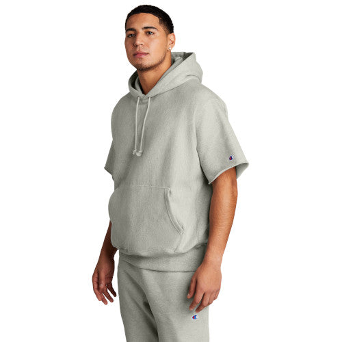 Custom Embroidered Champion® Reverse Weave ® Short Sleeve Hoodie - S101SS