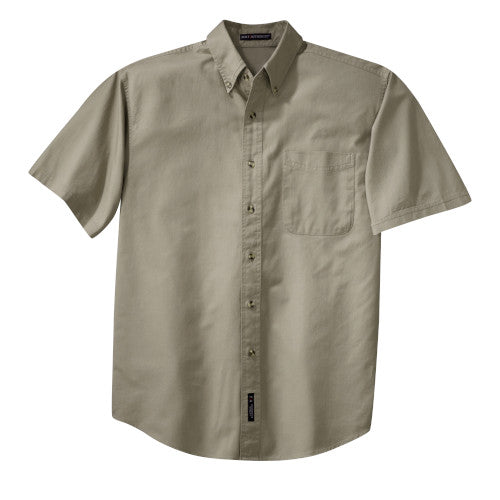 Custom Embroidered Port Authority® Short Sleeve Twill Shirt - S500T