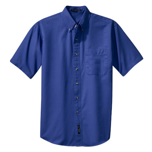 Custom Embroidered Port Authority® Short Sleeve Twill Shirt - S500T