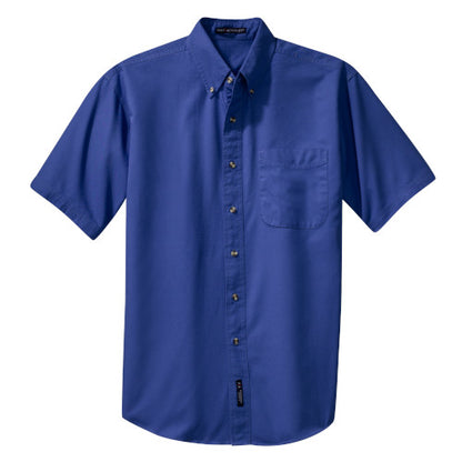 Custom Embroidered Port Authority® Short Sleeve Twill Shirt - S500T