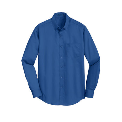 Custom Embroidered Port Authority® SuperPro™ Twill Shirt - S663