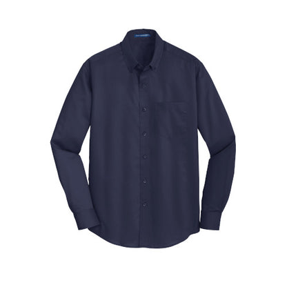 Custom Embroidered Port Authority® SuperPro™ Twill Shirt - S663