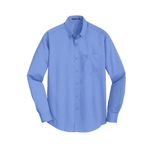 Custom Embroidered Port Authority® SuperPro™ Twill Shirt - S663